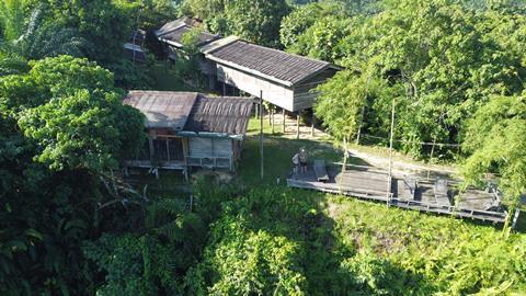 Pictures from a drone during Walsall Academy's Borneo expedition