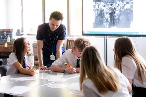 Children learning in a session at the National Memorial Arboretum