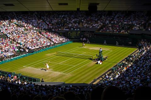 Wimbledon tennis tournament in London