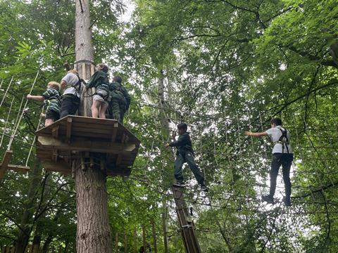 Kingswood House School at Go Ape