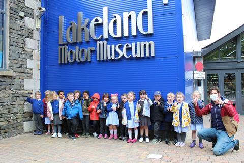 Milnthorpe Primary School at Lakeland Motor Museum