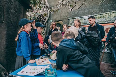 Young conservationists deliver a day of public talks at Chester Zoo as part of a ‘take over’ event (1)