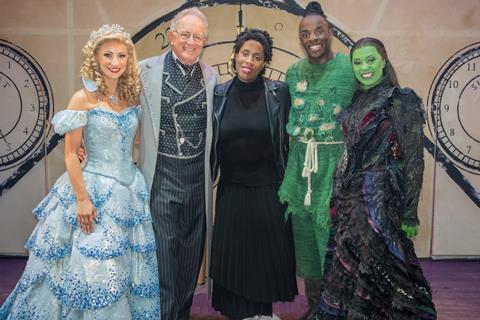 One of the Wicked Writers competition judges Sharna Jackson meets the company of Wicked