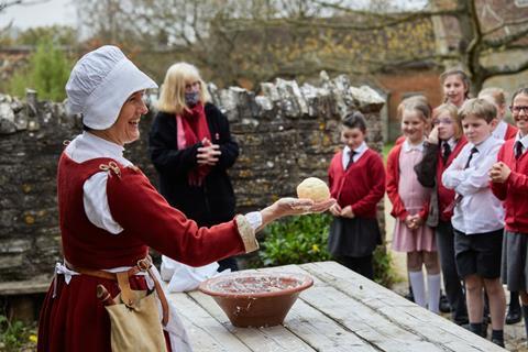 School visit to the Shakespeare Birthplace Trust's Mary Arden's Farm