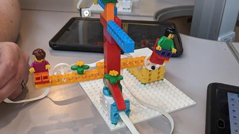 Spike Essentials workshop at Legoland