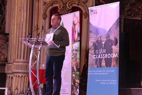 Steve Dool, chair of the Council for Learning Outside the Classroom