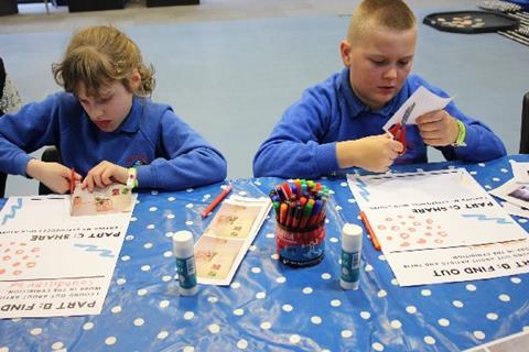 Kingfisher Special School's visit to Gallery Oldham