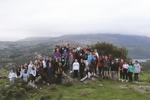 Bablake School at Arete Outdoor Centre