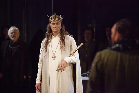 David Tennant as Richard II.