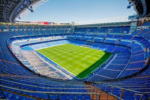 Santiago Bernabéu Stadium, Madrid, Spain