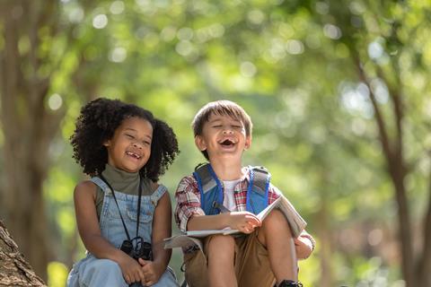 Generic children outside