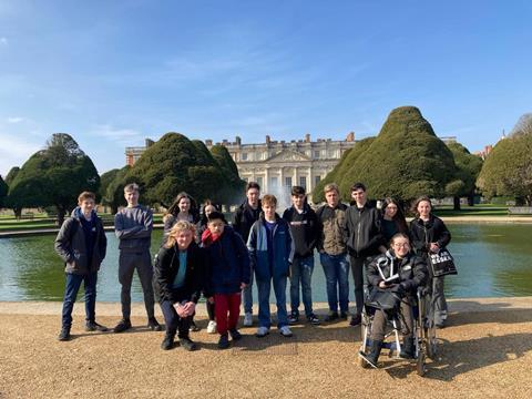 Tendring Technology College students