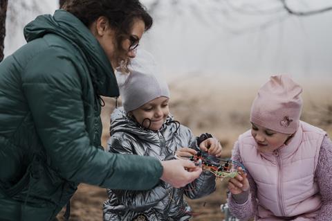 children learning science nature