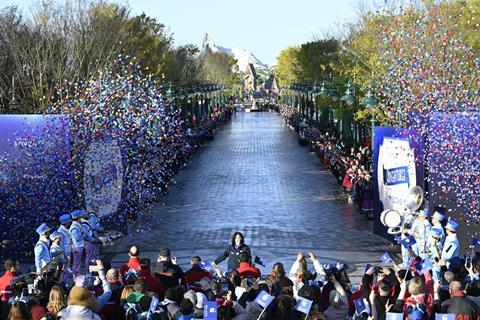 Disney Adventure World opening ceremony