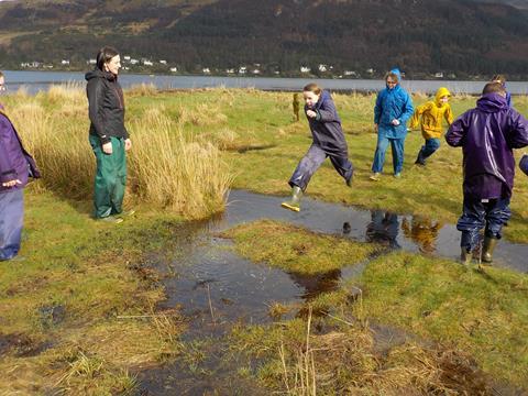 Residentials encourage children to take a leap of faith