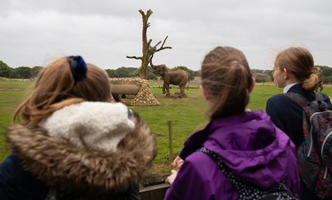 Pupils at ZSL Whipsnade Zoo